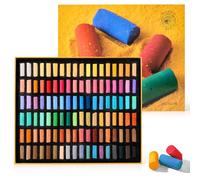 Paul Rubens Soft Pastels, 108 Vibrant Colors Chalk Pastel, Fine Pigments, Smooth Strokes, Strong Coloring Power Pastel for Artists, Beginners, Students