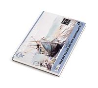 Paul Rubens Watercolour Paper Block, 140lb/300gsm Artist Quality Watercolor Paper Pad Acid Free Cold Pressed, 50% Cotton Rag, Sized 7.6 x 5.3 Inches, 20 Sheets