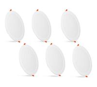 Paul Russells 18W Led Bathroom Ceiling Spotlights, 3 Cct 1800Lm, Non-Dimmable, 6 Pack