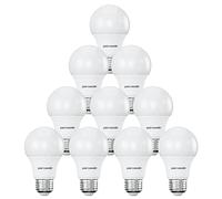 paul russells 4.9W LED GLS Lights Edison Screw E27, 40w Equivalent, 470LM LED Bulbs, 6500K Daylight, Classic Frosted ES A60 Standard Energy Saving Ceiling Non-Dimmable Large Globe Lamps, Pack of 10