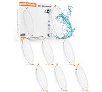 Paul Russells 9W Led Bathroom Ceiling Spotlights, 3 Cct 900Lm, Non-Dimmable, 6 Pack