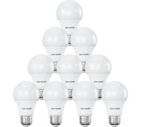 Paul Russells A60 Led Gls E27 Bulb, 8W 60W Eq, 806Lm, 4000K Cool White, Frosted, Non-Dimmable, 10 Pack