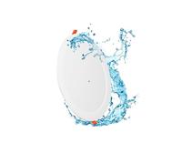 paul russells Bathroom Spot Lights Ceiling, 18W LED Round Panels 3 CCT Light, 1800LM, 3000K,4000K,6500K, Led Downlights spotlights for Ceiling, Panel Lighting (Non-Dimmable), 1 Pack