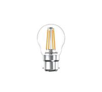 paul russells Dimmable Filament Golf Ball LED Bulbs, Bayonet Cap, B22, BC, 4.5Watt 470LM G45 40w Equivalent, Mini Globe 2700K Warm White, Energy Saving, Decorative Chandelier Lamps, Pack of 1