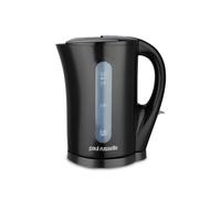 paul russells Electric Plastic Kettle, 2200W 1.7L, Hot water dispenser, Black Boil-Dry Protection, Auto Shut off Stirx Control