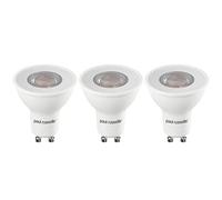paul russells GU10 LED Bulbs, 4W 345lumens, 50Watt Equivalent, GU10 Spotlight Bulbs Replacement, 36° Narrow Beam, Bright Daylight 6500K, No Flickering, Energy Saving Non-Dimmable, Pack of 3