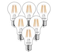 Paul Russells Led Filament Dimmable Gls Bulb, Es E27, 12W 1521 Lumens, 100W Equivalent, 2700K Warm White, Pack Of 6