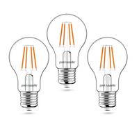 Paul Russells Led Filament Dimmable Gls Bulb, Es E27, 12W 1521 Lumens, 100W Equivalent, 2700K Warm White, Pack Of 3