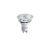 paul russells LED Glass GU10 - Dimmable Fittings Spot Lightbulbs, 4.5W 345 Lumens LED Bulbs, 50w Equivalent, Bright 2700K Warm White, Dimmer Energy Saving 38° Ceiling Spotlights, 1 Pack