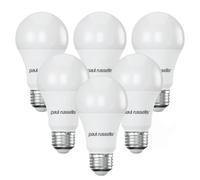 Paul russells LED GLS - Dimmable Edison Screw Light, 14W 1521 Lumens E27 A70 LED Bulbs, 100w Equivalent, 2700K Warm White, Dimmer Standard ES Energy Saving Ceiling Lightbulbs, Pack of 6