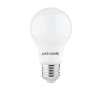paul russells 4.9W LED GLS Lights Edison Screw E27, 40w Equivalent, 470LM LED Bulbs, 6500K Daylight, Classic Frosted ES A60 Standard Energy Saving Ceiling Non-Dimmable Large Globe Lamps, Pack of 1