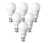 Paul Russells Led Gls Light Bulbs Bayonet B22 Bc, 100W Equivalent, 13W 1521Lm Led Bulbs, 6500K Day Light, Pack Of 6
