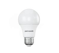 paul russells LED GLS Lights Edison Screw E27, 60w Equivalent, 8Watt 806LM LED Bulbs, 4000K Cool White, Classic Frosted A60 Standard ES Energy Saving (Not Dimmable) Large Globe Lamps, Pack of 1
