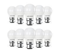 paul russells LED Golf Ball - Dimmable Bayonet Fitting Light, 5.5W 470 LM B22 G45 LED Bulbs, 40w Equivalent, 4000K Cool White/Natural White, Dimmer BC Energy Saving Ceiling Lightsbulbs, 10 Pack