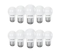 paul russells LED Golf Ball - Dimmable Edison Screw Light, 5.5W 470 LM E27 G45 LED Bulbs, 40w Equivalent, 4000K Cool White/Natural White, Dimmer ES Energy Saving Ceiling Lightsbulbs, 10 Pack