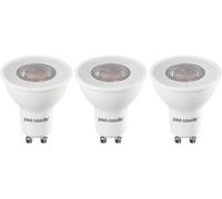 paul russells GU10 LED Bulbs, 7W 560lumens, 75Watt Equivalent, GU10 Spotlight Bulbs Replacement, 36° Narrow Beam, Bright Warm White 2700K, No Flickering, Energy Saving Non-Dimmable, Pack of 3