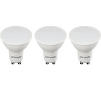 paul russells GU10 LED Bulbs, 7W 600lumens, 50Watt Equivalent, GU10 Spotlight Bulbs Replacement, 100° Wide Beam, Bright Warm White 2700K, No Flickering, Energy Saving Non-Dimmable, Pack of 3