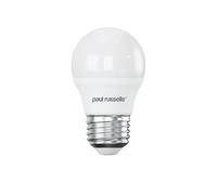 paul russells LED Light Edison Screw E27, 60w Equivalent, 6.5W 806 Lumens LED Bulbs, 4000K Natural Cool White, Mini Globe Frosted G45 ES Golf Ball Energy Saving (Not Dimmable) Lightbulbs, Pack of 1