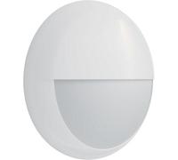 paul russells LED Ceiling & Wall Light Slimline Bulkhead, Adjust 12W/16W/20W - 120Lm/W, 3CCT 3000K/4000K/6500K, IP65, Eyelid White Bezel, Modern Flush for Commercial, Hallway, Outdoor Use