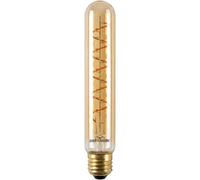 Paul Russells Spiral T32 Amber Dimmable Led Filament Tube Bulb With E27 Edison Screw, 4W 1800K Extra Warm White Pack Of 1