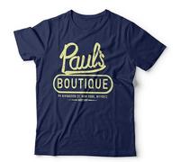 Paul’s Boutique Unisex T-Shirt | Beastie Boys New York Vintage Hip Hop Tee - XL Navy