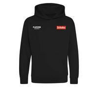 Paul Scholes Red Logo Kids Hoodie - Black / 2-3 years