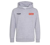 Paul Scholes Red Logo Kids Hoodie - Gray / 2-3 years