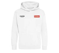 Paul Scholes Red Logo Kids Hoodie - White / 2-3 years