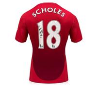 Paul Scholes Signed Manchester United 2024-25 Football Shirt