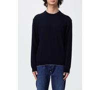 PAUL & SHARK Crewneck Jumper in Virgin Wool and Lyocell with Ribbed Trims - Size: XL - male