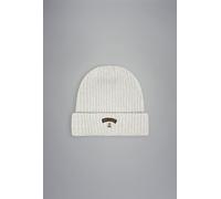 Paul & Shark Men's Ribbed Wool Beanie with Anchor Badge - One Size
