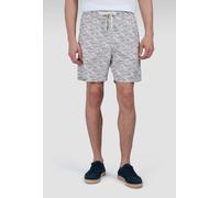 Paul & Shark Men's Swim Shorts with All-Over Shark Print - Grey - X Large