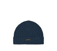 Paul & Shark ribbed beanie hat - Blue One Size