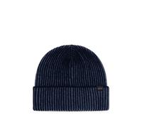 Paul & Shark ribbed-knit beanie hat - Blue OS