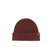 Paul & Shark ribbed-knit beanie hat - Red OS