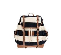 Paul & Shark striped drawstring backpack - Blue One Size