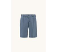 Paul & Shark Ultralight Poplin Cotton Bermuda with Drawstring - Blue - 48