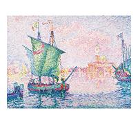 Paul Signac Venice The Pink Cloud 1909 Extra Large Wall Art Print Premium Canvas Mural