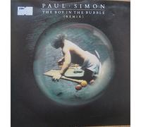 PAUL SIMON 7" Single -The Boy In The Bubble/Hearts And Bones EX+ (near mint)
