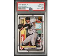 Paul Skenes 2024 Bowman Paper Prospects Baseball Rookie Card #BP125 PSA 10