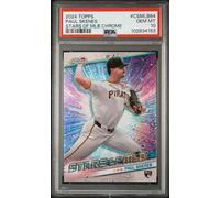 Paul Skenes 2024 Topps Stars of MLB Chrome Rookie Card #CSMLB64 Graded PSA 10