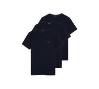 Paul Smith 3-Pack Organic Cotton Logo T-Shirts, Navy - Large