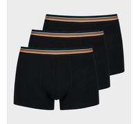 PS Paul Smith Mens 3 Pack Black Trunks - Colour: 79 Black - Size: XL