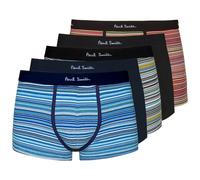 Paul Smith 5-Pack Multi-Stripe & Solid Boxer Trunks, Multi - X-Large