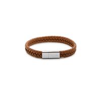 Paul Smith Braided Leather Bracelet - Brown - One Size
