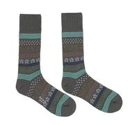 Paul Smith Clyde Bandana Thick Socks Grey Turquoise Pink Blue Green. One Size