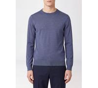 PAUL SMITH Crewneck Jumper in Pure Merino Wool with Ribbed Trims - Size: XXL - male