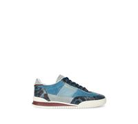 Paul Smith Dover snake-pattern panelled sneakers - Blue 37-38-39-41