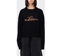 PAUL SMITH Embroidered-Logo Merino Wool Crewneck Jumper - Size: L - female