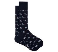 Paul Smith Hank Whippet Navy Blue Dogs Multicoloured Polka Dots. One Size